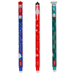 The Nutcracker Set of Three Erasable Pens