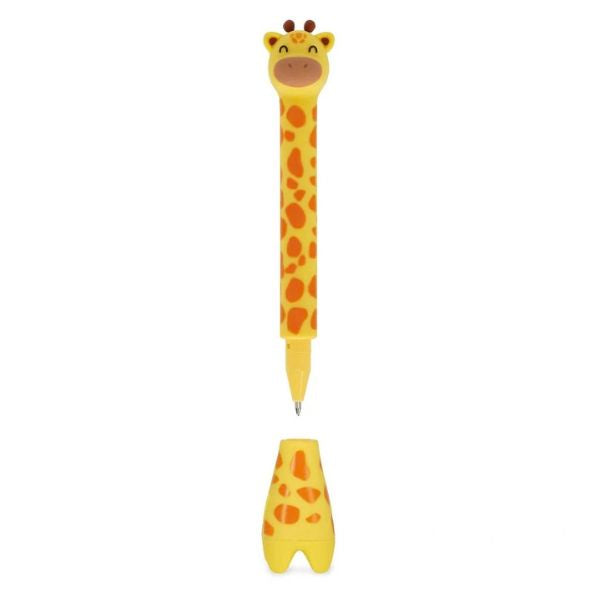 Standing Giraffe Ballpoint Pen with Base