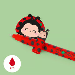 Ladybird Get Lucky Erasable Gel Pen