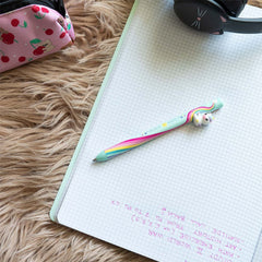 Hugging Retractable Ballpoint Pen Unicorn
