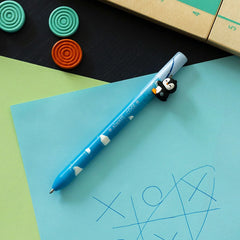 Hugging Retractable Ballpoint Pen Penguin