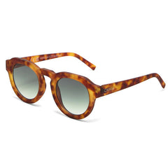 Okkia Zeno Sahara Havana with Green Gradient Lens Sunglasses