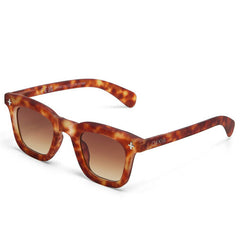 Okkia Firenze Sahara Havana with Brown Gradient Lens Sunglasses