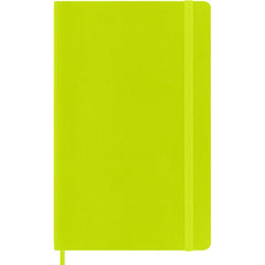Moleskine Large Plain Notebook Lemon Green Soft Cover