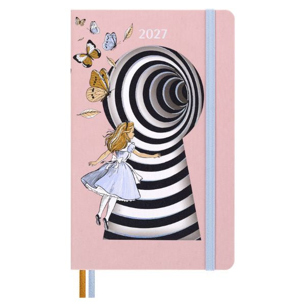Alice's Adventures in Wonderland Weekly Planner 2027 Hard Cover
