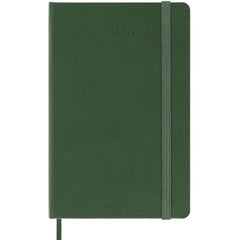 Moleskine 2026 12M Weekly Planner Pocket Myrtle Green Hardcover