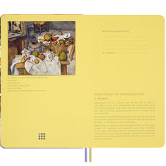 Moleskine Impressionism Undated Weekly Planner Hard Cover