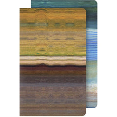 Moleskine Impressionism Cahiers Set of 2 Plain Large Journals