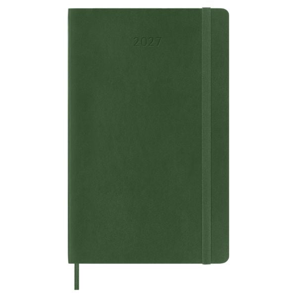 Moleskine 2027 Daily Planner Large Myrtle Green Soft Cover