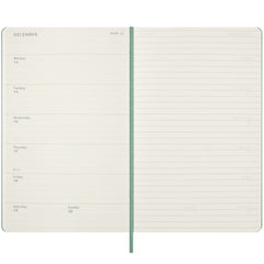 Moleskine Academic 2026/2027 Weekly Diary Large Sage Green Hard