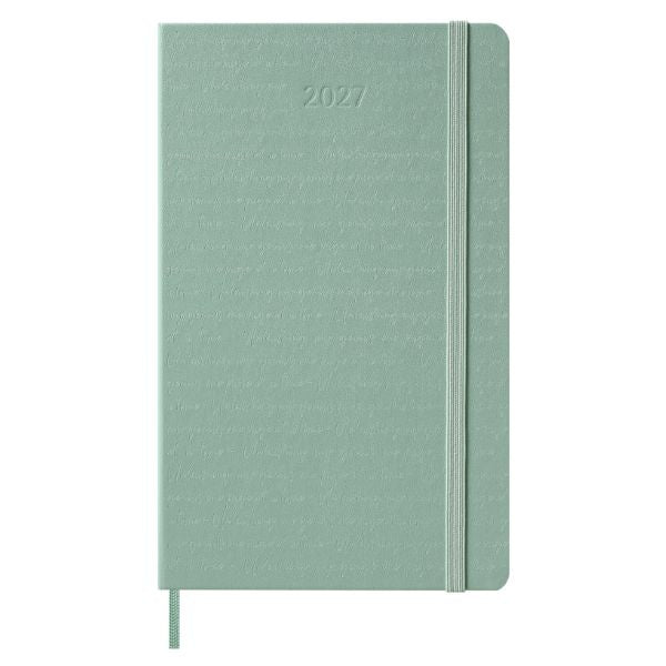 Moleskine 2027 Weekly Diary Large Sage Green Hard