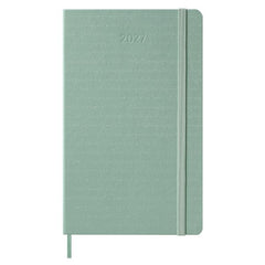 Moleskine 2027 Weekly Diary Large Sage Green Hard