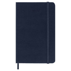 Moleskine 2027 Daily Pocket Planner Saphire Blue Hard Cover