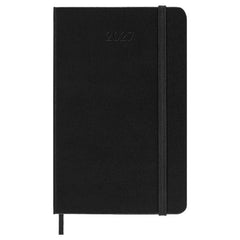Moleskine 2027 Classic Daily Pocket  Diary Black Hard Cover
