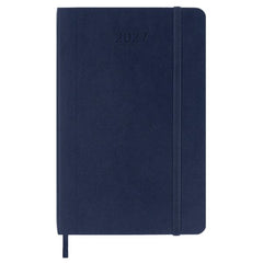 Moleskine 2027 Daily Pocket Planner Saphire Blue Soft Cover