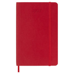 Moleskine 2027 Daily Pocket Planner Red Soft Cover