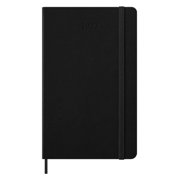 Moleskine 2027 Large Hard Cover Weekly Diary Black