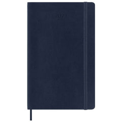 Moleskine 2027 Weekly Diary Large Saphire Blue Soft Cover
