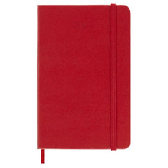 Moleskine 2027 Weekly Pocket Diary Red Hard Cover