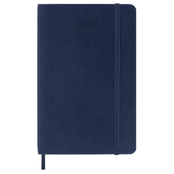 Moleskine 2027 Weekly Diary Pocket Saphire Blue Soft