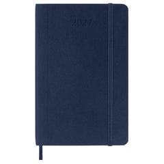 Moleskine 2027 Weekly Diary Pocket Saphire Blue Soft
