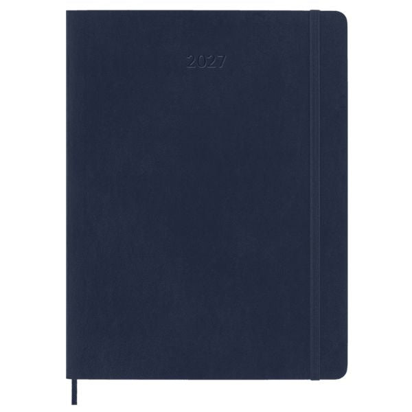 Moleskine 2027 XL Weekly Diary Saphire Blue Soft Cover