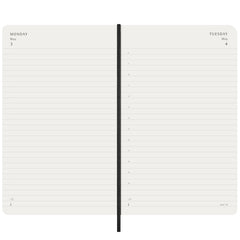 Moleskine Academic 2026/2027 Daily Large Black Soft