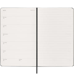 Moleskine Academic 2026/2027 Weekly Diary Large Black Hard