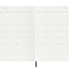 Moleskine Academic 2026/2027 Weekly Diary Large Saphire Blue Soft
