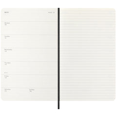 Moleskine Academic 2026/2027 Weekly Diary Large Black Soft