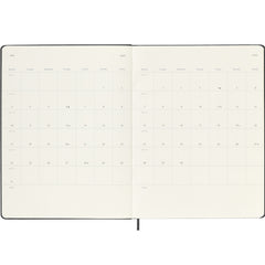 Moleskine Academic 2026/2027 Weekly Diary XL Black Hard