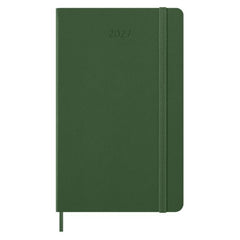 Moleskine 2027 Weekly Diary Large Myrtle Green Hard Cover