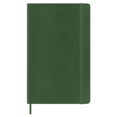 Moleskine 2027 Weekly Diary Large Myrtle Green Soft Cover