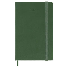 Moleskine 2027 Weekly Pocket Diary Myrtle Green Hard Cover