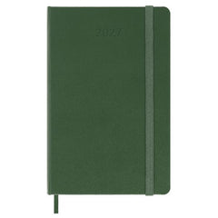 Moleskine 2027 Daily Pocket Planner Myrtle Green Hard Cover
