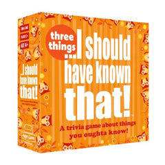 Three Things I Should Have Known That Game