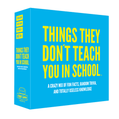 Things They Don't Teach You In School Trivia Game