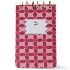 Tulip Twin Wire Notepad Pinwheel Pink