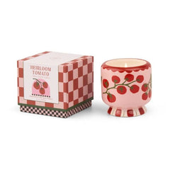 Tomato Vine Ceramic Candle