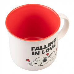 Snoopy Falling In Love Mug