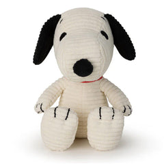 Snoopy Cream Corduroy Teddy