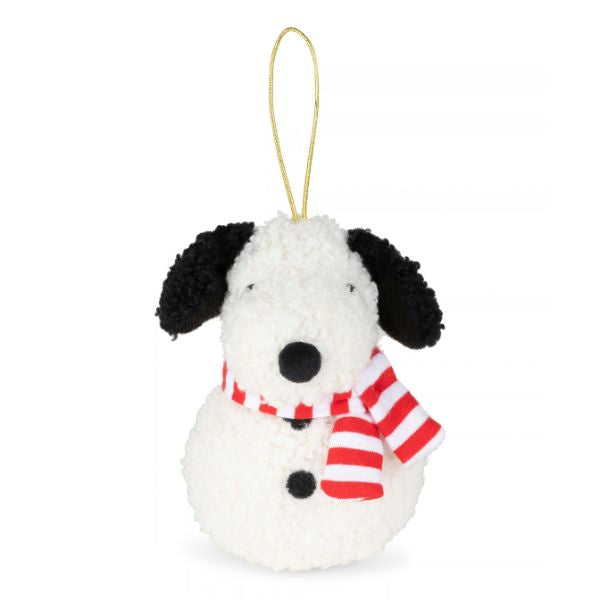 Snoopy Tiny Teddy Cream Snowman