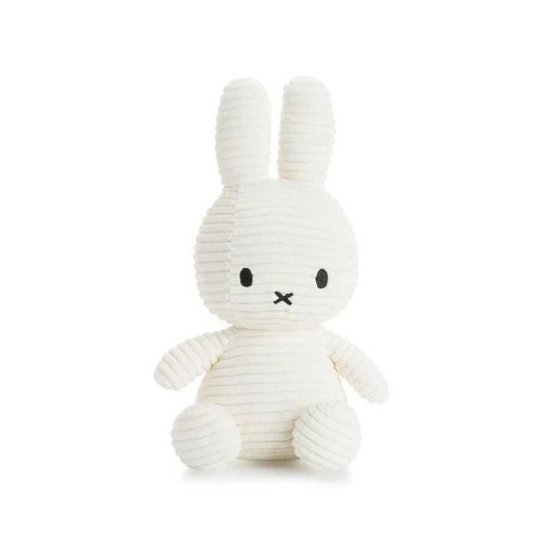 White Corduroy Miffy 23cm