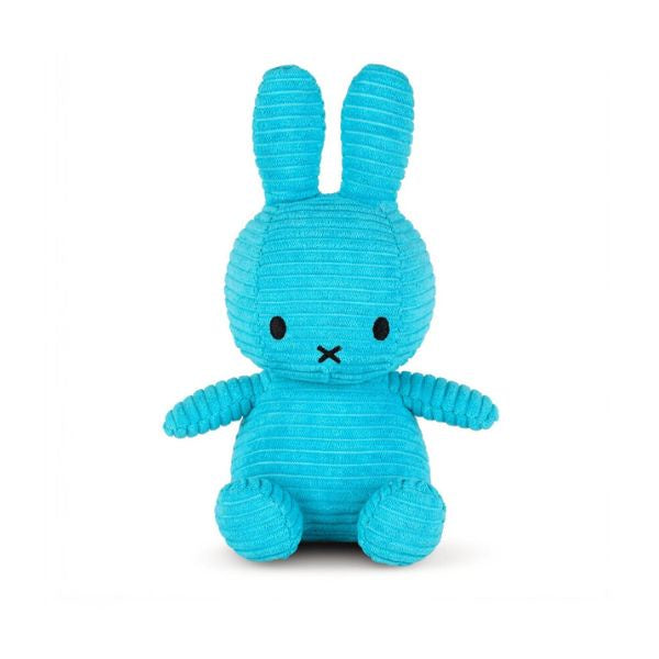Teal Miffy Eco Corduroy Soft Toy
