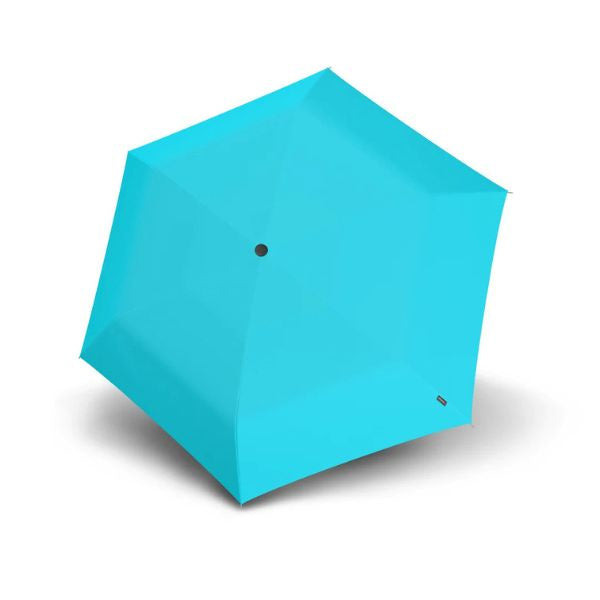 Knirps US.050 Ultra Light Slim Manual Folding Umbrella Aqua