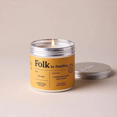 Folk Tin Candle Belong