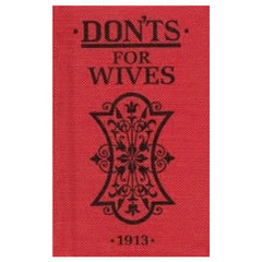 Don'ts For Wives 1913