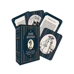 Jane Austen 52 Illustrated Games and Trivia Cards
