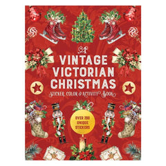 A Vintage Victorian Christmas Sticker, Colour and Activity Book