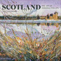 Scotland The Art of Deborah Philips 2027 Calendar